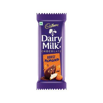 Cadbury Dairy Milk Roast Almond Chocolate Bar (36g)
